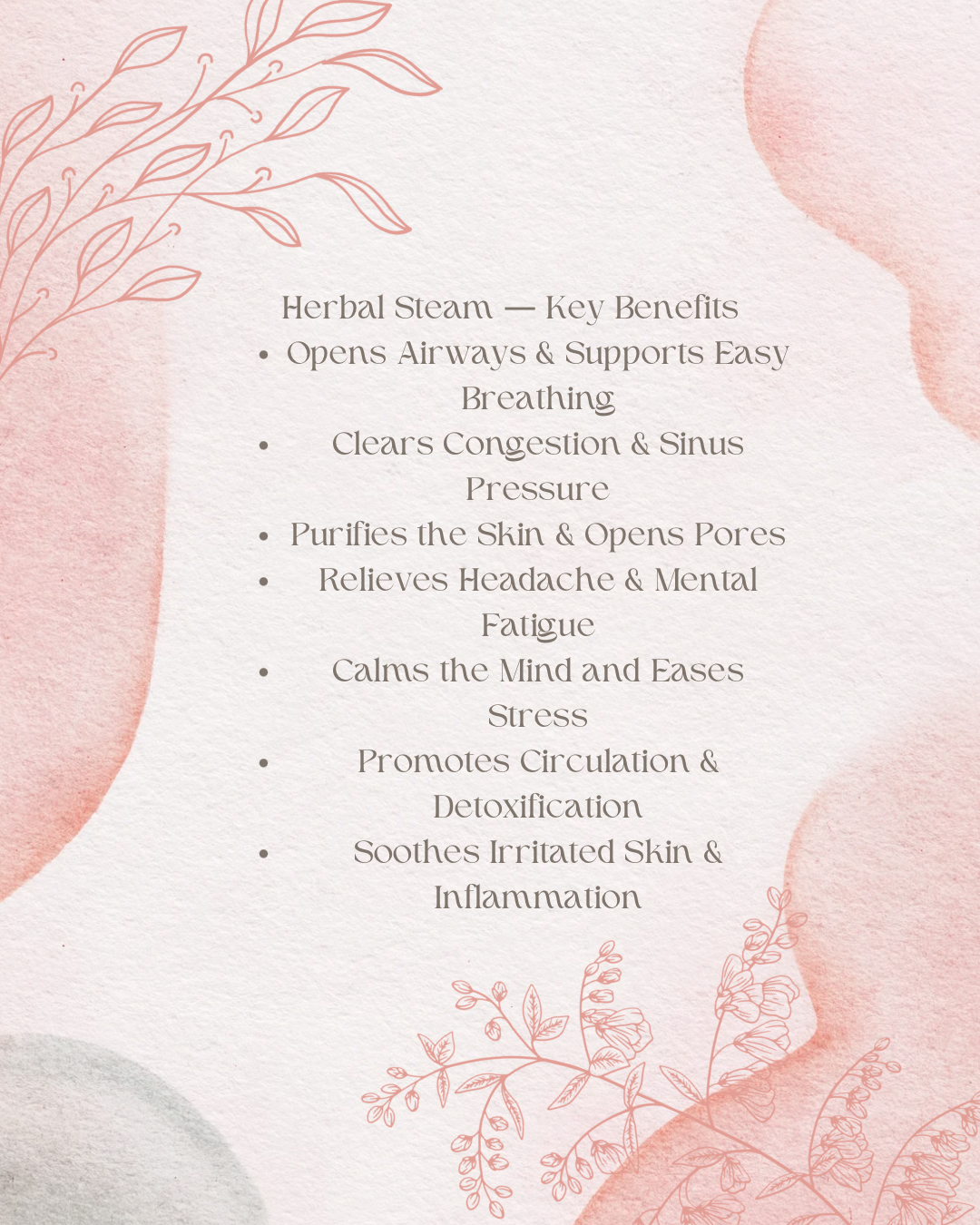 Herbal Steam Blend
