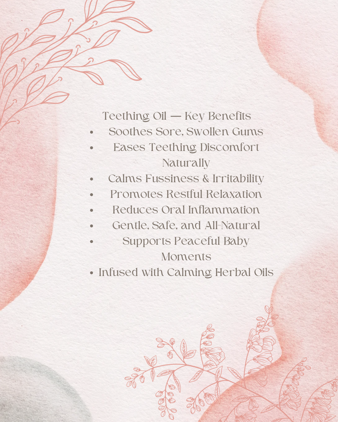 Teething Oil